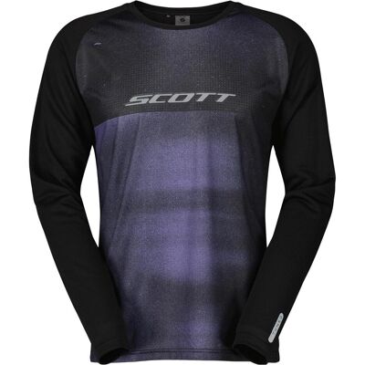 Scott Sports, Herren, Velotrikot, Tee Trail Tuned L/S (XL), Schwarz, XL Scott Sports, Herren, Velotrikot, Tee Trail Tuned L/S (XL), Schwarz, XL