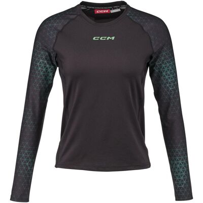 CCM, Damen, Sportshirt, Taylor Heise Training SR Longshirt (L), Grün, L CCM, Damen, Sportshirt, Taylor Heise Training SR Longshirt (L), Grün, L
