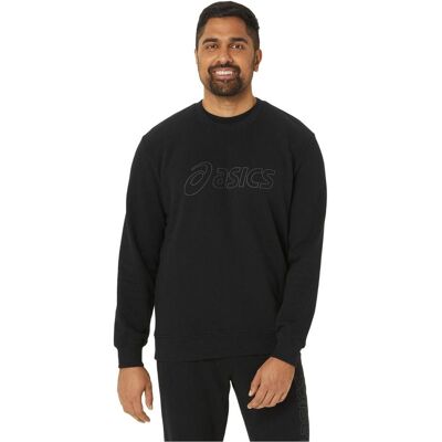 ASICS Performance, Herren, Sportshirt, Sweatshirt (L), Grau, Schwarz, L ASICS Performance, Herren, Sportshirt, Sweatshirt (L), Grau, Schwarz, L
