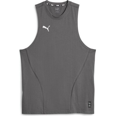 Puma Herren, Sportshirt, Hoops Team Drycell Slvs Top (3XL), Grau, 3XL Puma Herren, Sportshirt, Hoops Team Drycell Slvs Top (3XL), Grau, 3XL