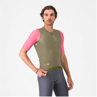 Castelli, Herren, Velotrikot, Corretto Jersey (S), Rosa, Mehrfarbig, S Castelli, Herren, Velotrikot, Corretto Jersey (S), Rosa, Mehrfarbig, S