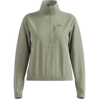 Odlo, Damen, Funktionsshirt, Women's Mid Layer 1/2 Zip Classic (S), Grün, S Odlo, Damen, Funktionsshirt, Women's Mid Layer 1/2 Zip Classic (S), Grün, S