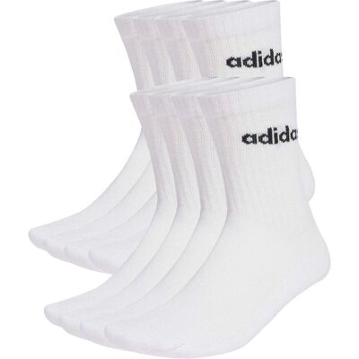 Adidas Unisex, Sportsocken, C Lin Crew 10Pp - white/black (37 - 39), Weiss, Schwarz Adidas Unisex, Sportsocken, C Lin Crew 10Pp - white/black (37 - 39), Weiss, Schwarz