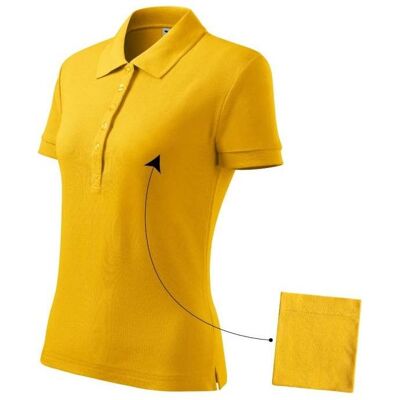 Malfini, Damen, Shirts, Cotton W MLI-21304 Yellow Polo Shirt, Gelb, (S) Malfini, Damen, Shirts, Cotton W MLI-21304 Yellow Polo Shirt, Gelb, (S)