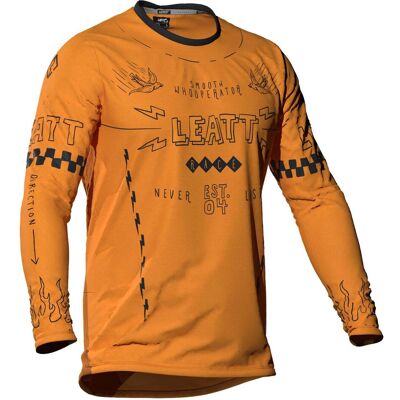 Leatt, Jungen, Velotrikot, MTB Gravity 3.0 Long Sleeve Jersey Jr lager yellow M (M), Gelb, M Leatt, Jungen, Velotrikot, MTB Gravity 3.0 Long Sleeve Jersey Jr lager yellow M (M), Gelb, M