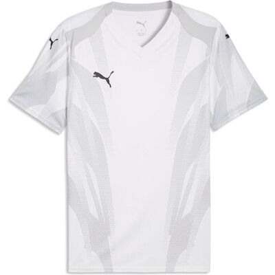 Puma Herren, Sportshirt, teamFINAL Graphic+ Jersey (XL), Weiss, Schwarz, XL Puma Herren, Sportshirt, teamFINAL Graphic+ Jersey (XL), Weiss, Schwarz, XL