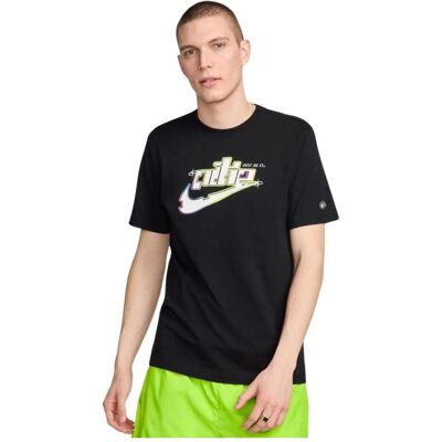 Nike FV3745-010 Baumwolle Schwarzes Herren-T-Shirt Nike FV3745-010 Baumwolle Schwarzes Herren-T-Shirt