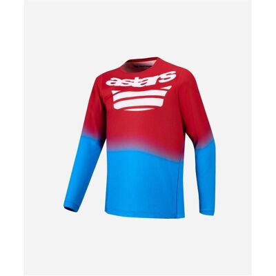 Alpinestars, Herren, Velotrikot, Jersey A-Dura Astars Ls 2.0 Red/Bright Blue (XL), Blau, Rot, XL Alpinestars, Herren, Velotrikot, Jersey A-Dura Astars Ls 2.0 Red/Bright Blue (XL), Blau, Rot, XL