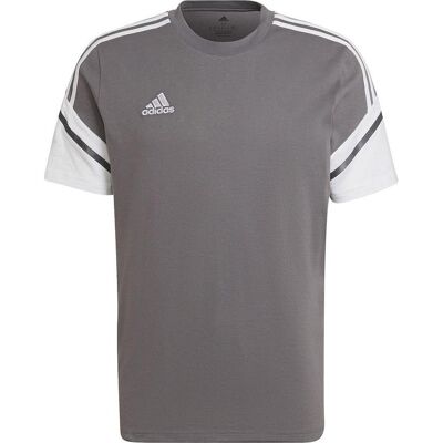 Adidas Herren, Sportshirt, Condivo 22 T-Shirt Herren (S), Grau, Grün, Weiss, S Adidas Herren, Sportshirt, Condivo 22 T-Shirt Herren (S), Grau, Grün, Weiss, S