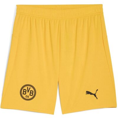 Puma Herren, Sporthose, BVB Shorts Replica w/ blocking (XL), Schwarz, Gelb Puma Herren, Sporthose, BVB Shorts Replica w/ blocking (XL), Schwarz, Gelb