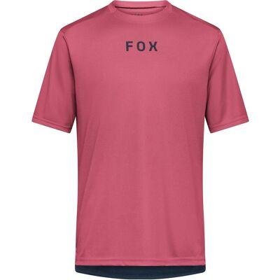 Fox, Herren, Velotrikot, Ranger SS Jersey Wordmark (M), Rot, Pink, M Fox, Herren, Velotrikot, Ranger SS Jersey Wordmark (M), Rot, Pink, M