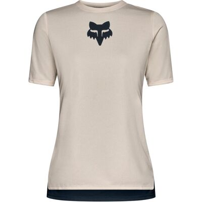 Fox, Damen, Velotrikot, W Ranger SS Jersey Head (XL), Grau, Beige, XL Fox, Damen, Velotrikot, W Ranger SS Jersey Head (XL), Grau, Beige, XL