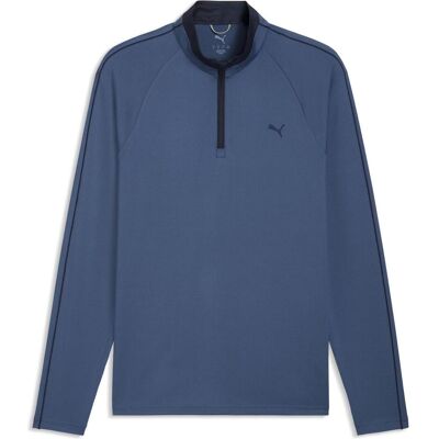 Puma Herren, Trainingsjacken, Pure 3.0 ¼ Zip - LC (M), Blau, M Puma Herren, Trainingsjacken, Pure 3.0 ¼ Zip - LC (M), Blau, M