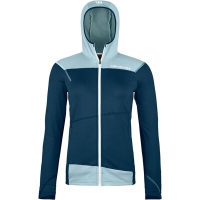 Ortovox, Damen, Outdoorjacken, Fleece Light Hoody W (L), Blau, L Ortovox, Damen, Outdoorjacken, Fleece Light Hoody W (L), Blau, L