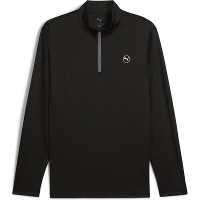 Puma Herren, Sportshirt, Pure 2.0 Texture 1/4 Zip (3XL), Schwarz Puma Herren, Sportshirt, Pure 2.0 Texture 1/4 Zip (3XL), Schwarz