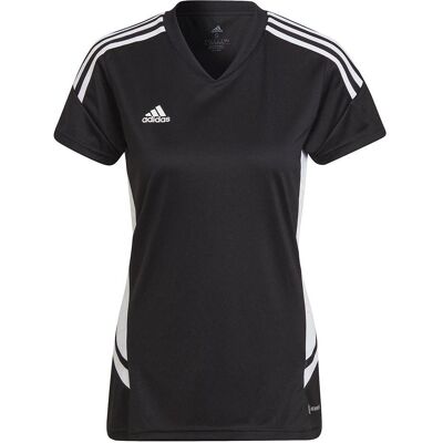 Adidas Damen, Sportshirt, Condivo 22 Trikot Damen (L), Weiss, Schwarz, L Adidas Damen, Sportshirt, Condivo 22 Trikot Damen (L), Weiss, Schwarz, L