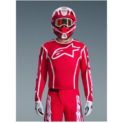 Alpinestars, Herren, Velotrikot, Jersey Fluid Apex Red (XL), Rot, XL Alpinestars, Herren, Velotrikot, Jersey Fluid Apex Red (XL), Rot, XL