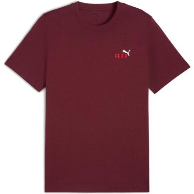Puma Herren, Sportshirt, ESS 2 COLOR Small No. 1 Logo Tee (L), Rot, L Puma Herren, Sportshirt, ESS 2 COLOR Small No. 1 Logo Tee (L), Rot, L