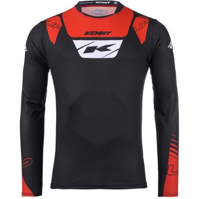 Kenny, Herren, Velotrikot, Up (XL), Rot, Schwarz, XL Kenny, Herren, Velotrikot, Up (XL), Rot, Schwarz, XL