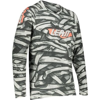 Leatt, Velotrikot, MTB Gravity 2.0 Jersey long mummy XS (XS), Weiss, XS Leatt, Velotrikot, MTB Gravity 2.0 Jersey long mummy XS (XS), Weiss, XS