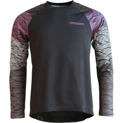 Zimtstern, Herren, Velotrikot, Braapz Shirt L/S Trikot (L), Grau, Schwarz, L Zimtstern, Herren, Velotrikot, Braapz Shirt L/S Trikot (L), Grau, Schwarz, L