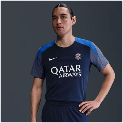 Nike, Herren, Fussballtrikot, Paris Saint-Germain Strike Dri-FIT T-Shirt (M), Blau, Weiss, Mehrfarbig, M Nike, Herren, Fussballtrikot, Paris Saint-Germain Strike Dri-FIT T-Shirt (M), Blau, Weiss, Mehrfarbig, M