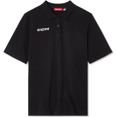CCM, Sportshirt, OSS5TA AD TEA Polo Schwarz 2XL (XXL), Schwarz, XXL CCM, Sportshirt, OSS5TA AD TEA Polo Schwarz 2XL (XXL), Schwarz, XXL