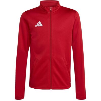 Adidas Jungen, Laufjacke, Entrada 26 Trainingsjacke (152), Weiss, Rot, 152 Adidas Jungen, Laufjacke, Entrada 26 Trainingsjacke (152), Weiss, Rot, 152
