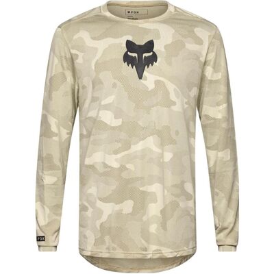 Fox, Herren, Velotrikot, Ranger Tru Dri LS Jersey (S), Beige, Weiss, S Fox, Herren, Velotrikot, Ranger Tru Dri LS Jersey (S), Beige, Weiss, S
