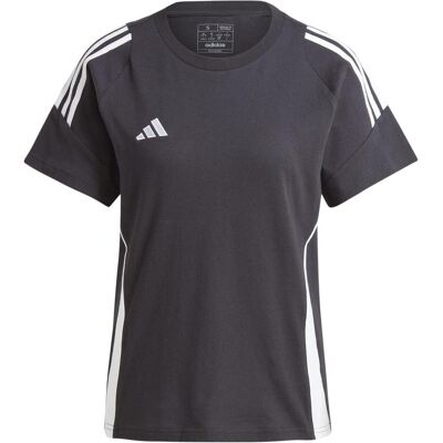 Adidas Damen, Sportshirt, TIRO24 SWTEE W (L), Weiss, Schwarz, L Adidas Damen, Sportshirt, TIRO24 SWTEE W (L), Weiss, Schwarz, L