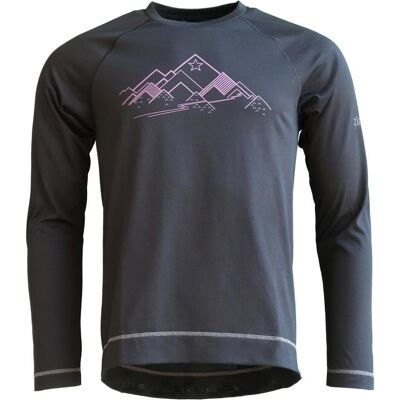Zimtstern, Herren, Velotrikot, PureFlowz Eco Shirt L/S Trikot (L), Schwarz, L Zimtstern, Herren, Velotrikot, PureFlowz Eco Shirt L/S Trikot (L), Schwarz, L