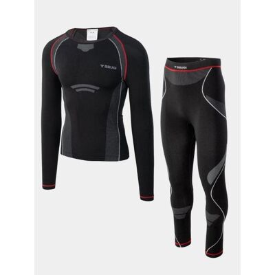 Brugi, Herren, Funktionsshirt, Thermounterwäsche für Herren (M, S), Schwarz, M, S Brugi, Herren, Funktionsshirt, Thermounterwäsche für Herren (M, S), Schwarz, M, S