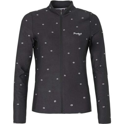 MGA, Damen, Velotrikot, Frauenjacke Protpeanuts Radsportjacke Langarm (42, XL), Schwarz, 42, XL MGA, Damen, Velotrikot, Frauenjacke Protpeanuts Radsportjacke Langarm (42, XL), Schwarz, 42, XL