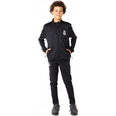 Real, Jungen, Trainingsjacken, Madrid tracksuit N27 junior RM2CHP27J (116), Schwarz, 116 Real, Jungen, Trainingsjacken, Madrid tracksuit N27 junior RM2CHP27J (116), Schwarz, 116