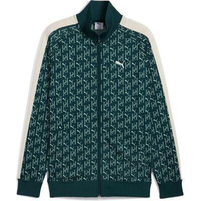 Puma Herren, Trainingsjacken, T7 AOP Track Jacket PT (XS), Grün, XS Puma Herren, Trainingsjacken, T7 AOP Track Jacket PT (XS), Grün, XS
