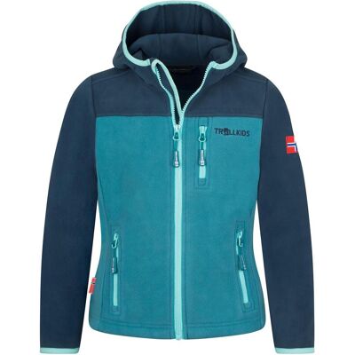 Trollkids, Unisex, Outdoorjacken, Kid's Stavanger Jacket (140), Blau, Türkis, 140 Trollkids, Unisex, Outdoorjacken, Kid's Stavanger Jacket (140), Blau, Türkis, 140