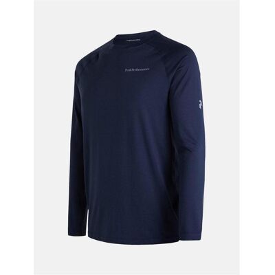 Peak Performance, Herren, Funktionsshirt, Spirit Crew Thermo-Shirt (XXL), Blau, XXL Peak Performance, Herren, Funktionsshirt, Spirit Crew Thermo-Shirt (XXL), Blau, XXL