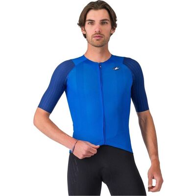 Castelli, Herren, Velotrikot, Aero Race 8S Jersey (XL), Blau, XL Castelli, Herren, Velotrikot, Aero Race 8S Jersey (XL), Blau, XL