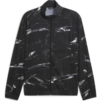 Puma Herren, Laufjacke, M Run Velocity Aop Jacket (M), Schwarz, M Puma Herren, Laufjacke, M Run Velocity Aop Jacket (M), Schwarz, M