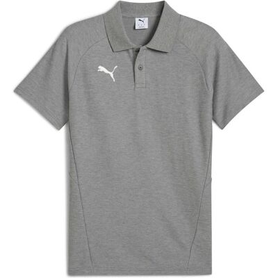 Puma Herren, Sportshirt, teamEVOSTRIPE Polo (3XL), Grau, 3XL Puma Herren, Sportshirt, teamEVOSTRIPE Polo (3XL), Grau, 3XL