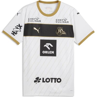 Puma Herren, Sportshirt, THW Kiel CL Jersey (3XL), Weiss, Gelb, 3XL Puma Herren, Sportshirt, THW Kiel CL Jersey (3XL), Weiss, Gelb, 3XL