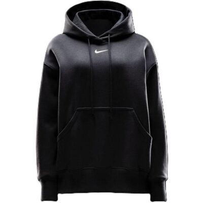 Nike, Damen, Pullover, Sportswear Phoenix Trui Vrouwen - Maat L, Schwarz, Weiss, (L) Nike, Damen, Pullover, Sportswear Phoenix Trui Vrouwen - Maat L, Schwarz, Weiss, (L)