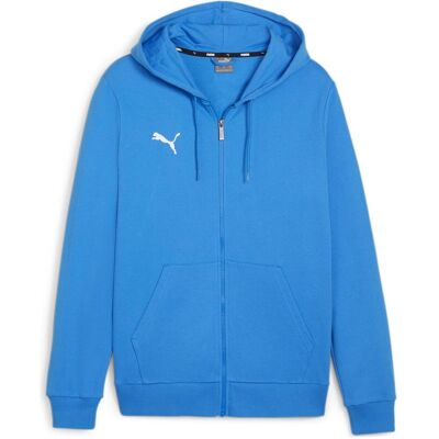 Puma Herren, Pullover, teamGOAL Casuals Hooded Jacket, Blau, (XXL) Puma Herren, Pullover, teamGOAL Casuals Hooded Jacket, Blau, (XXL)