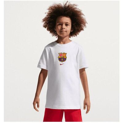 Nike, Jungen, Fussballtrikot, FC Barcelona T-Shirt IM1708-100, weiss (L), Weiss, L Nike, Jungen, Fussballtrikot, FC Barcelona T-Shirt IM1708-100, weiss (L), Weiss, L