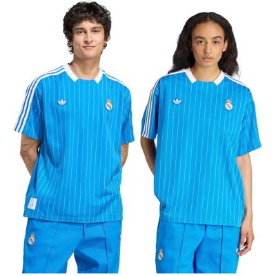 Adidas Herren, Sportshirt, Real Madrid Icon JSY Trikot (L), Blau, Weiss, L Adidas Herren, Sportshirt, Real Madrid Icon JSY Trikot (L), Blau, Weiss, L