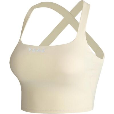 YEAZ S Sport-Top - Performance Fitness Yoga - Braun - S YEAZ S Sport-Top - Performance Fitness Yoga - Braun - S