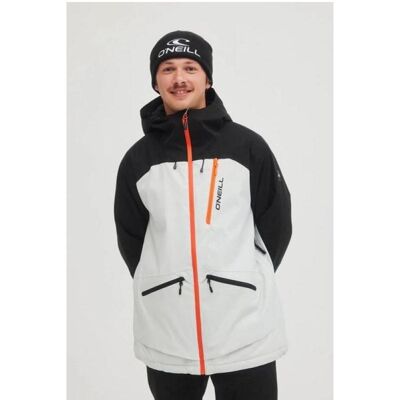 O'Neill, Herren, Skijacke, Diorder Skijacke (XL), Weiss, Schwarz, XL O'Neill, Herren, Skijacke, Diorder Skijacke (XL), Weiss, Schwarz, XL