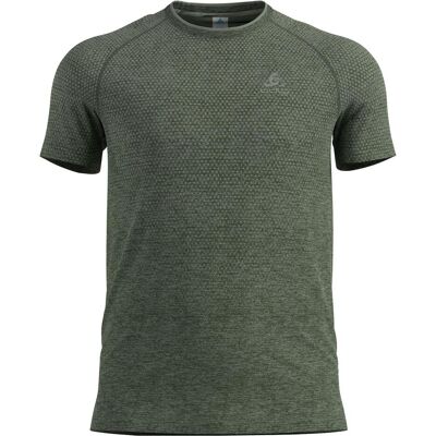 Odlo, Herren, Sportshirt, Essentials Seamless Laufshirt (XXL), Grau, XXL Odlo, Herren, Sportshirt, Essentials Seamless Laufshirt (XXL), Grau, XXL
