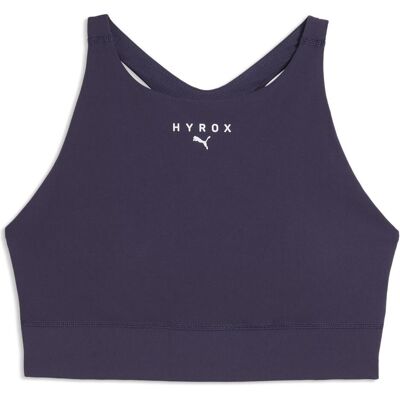 Puma Sport-BH, W X Hyrox Shapeluxe High Neck Bra (XS), Violett Puma Sport-BH, W X Hyrox Shapeluxe High Neck Bra (XS), Violett