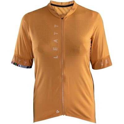Leatt, Damen, Velotrikot, Women's MTB Endurance 5.0 Short Sleeve Jersey (M), Braun, Bronze, M Leatt, Damen, Velotrikot, Women's MTB Endurance 5.0 Short Sleeve Jersey (M), Braun, Bronze, M